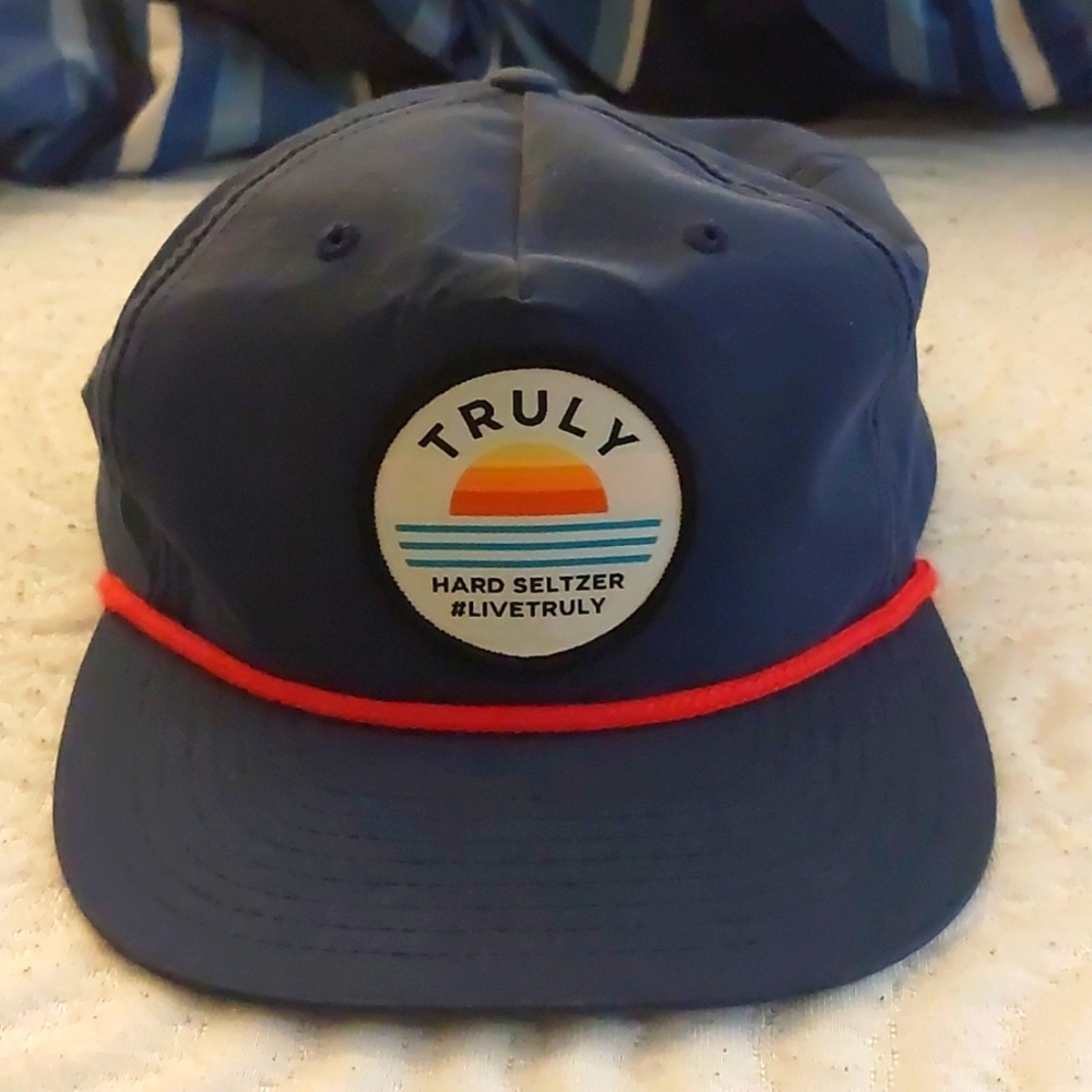 TRULY Hard Seltzer Navy Blue Snapback
